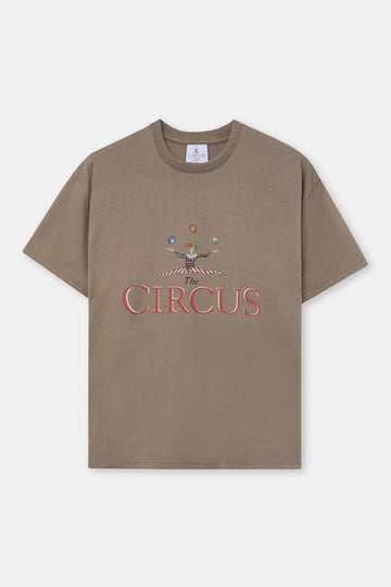 Camiseta Basic top de algodón orgánico unisex - frontal sin modelo The Circus Clothing