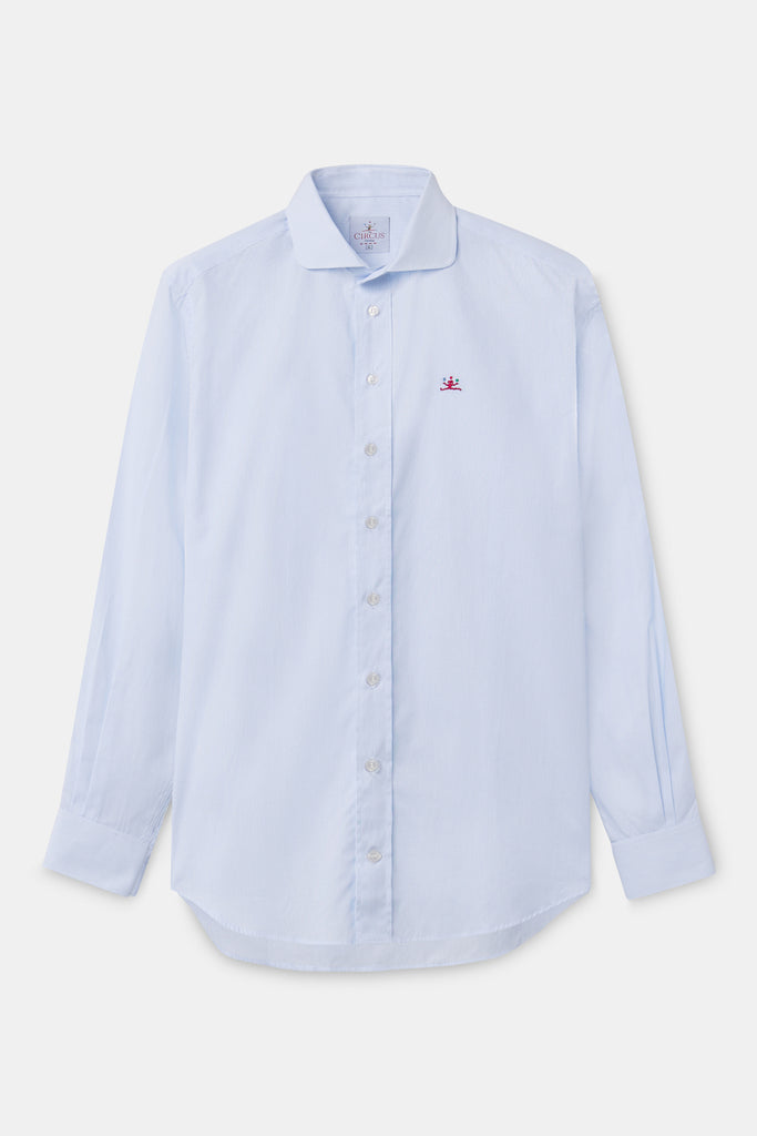 camisa popelin rayas frontal the circus clothing