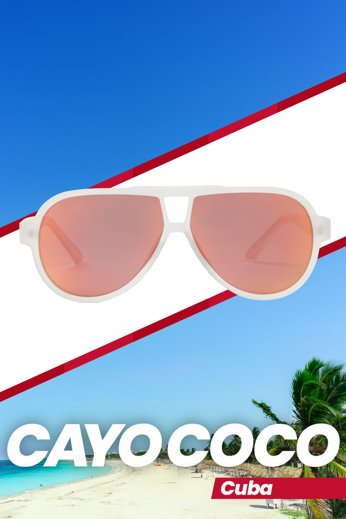 cayo coco orange gafas - cuba