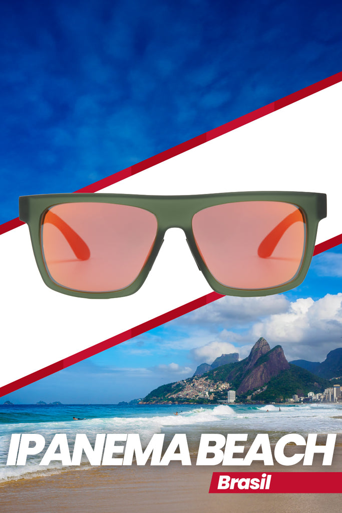 ipanema beach orange gafas - brasil
