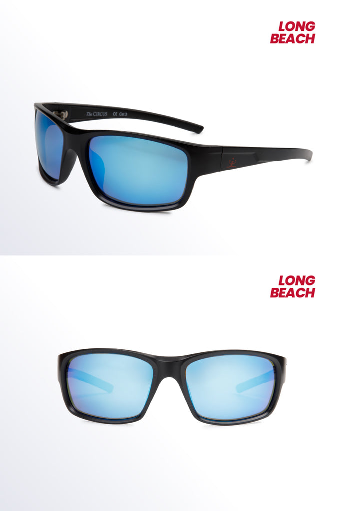 long beach blue gafas - frontal y lateral The Circus Clothing
