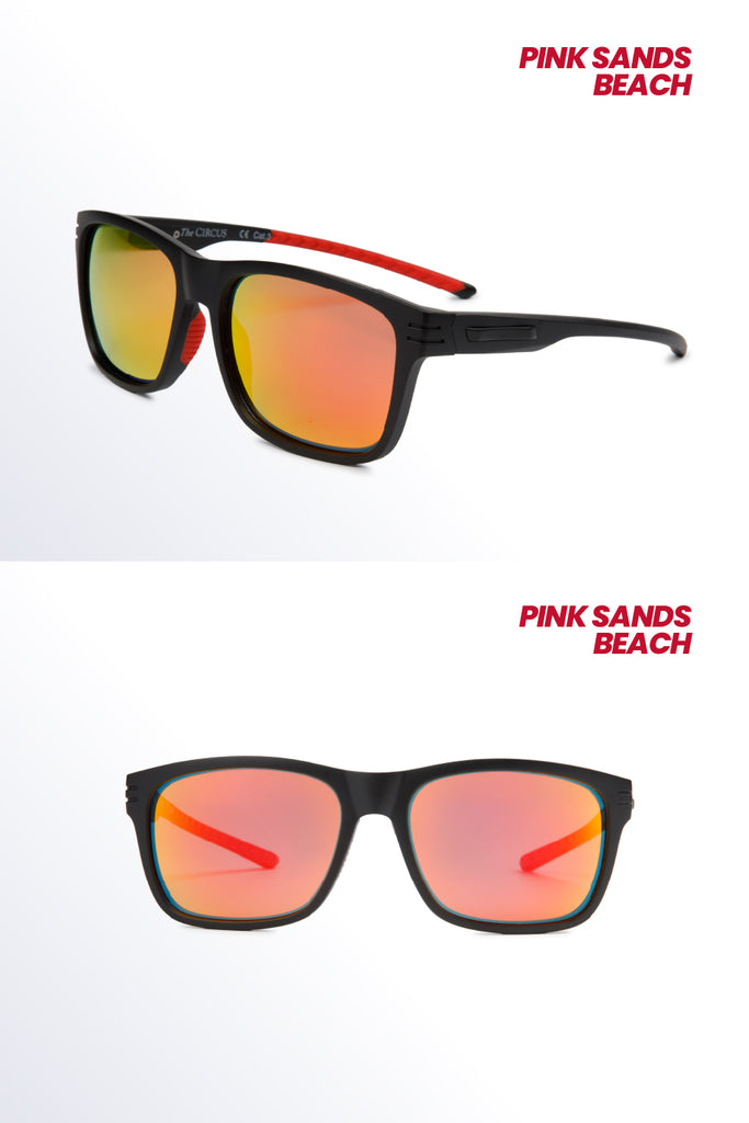 pink sands beach gafas - frontal y lateral The Circus Clothing

