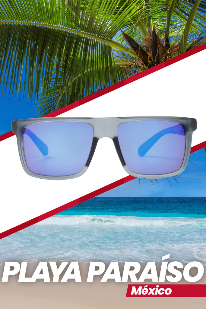 playa paraiso  blue gafas - mexico

