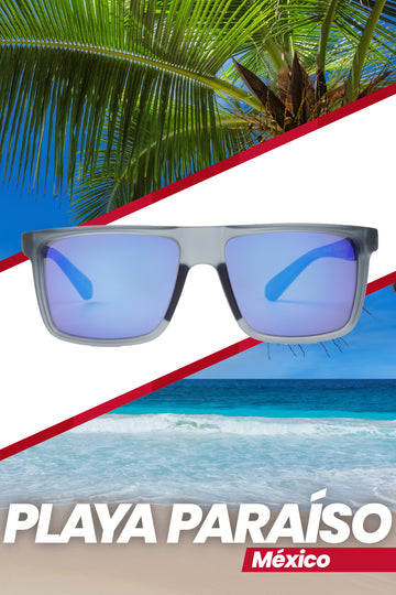 playa paraiso  blue gafas - mexico
